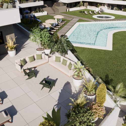 Moderne 3-Zimmer-Wohnung im Cruise Resort, San Miguel de Salinas