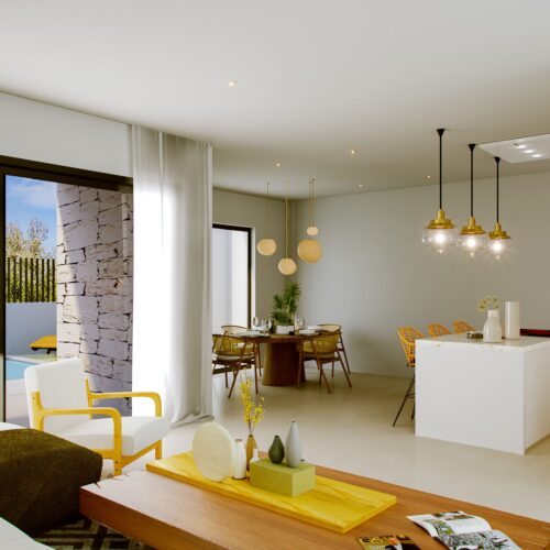 Exklusive Neubauvilla mit Pool, Dachterrasse und mediterranem Flair
