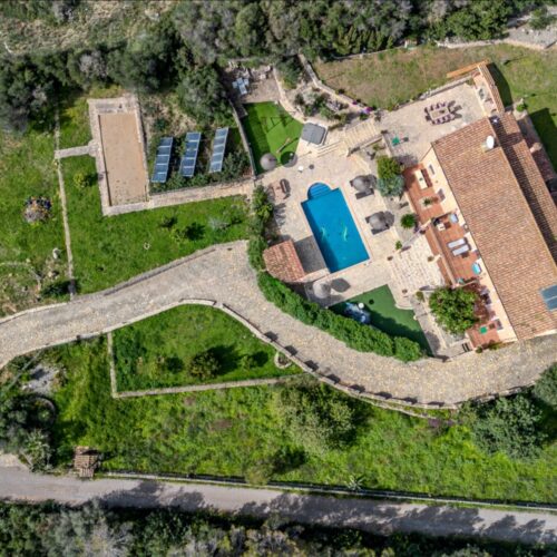 Exklusive Finca in Son Carrió mit Meerblick und ETV-Lizenz