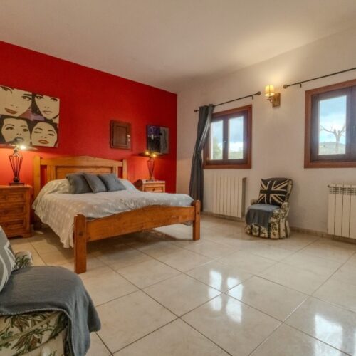 Exklusive Finca in Son Carrió mit Meerblick und ETV-Lizenz