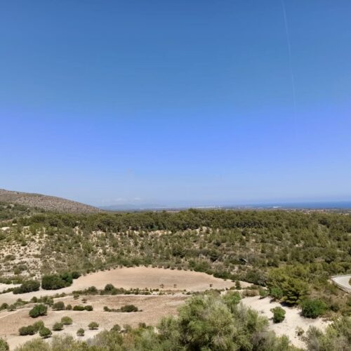 Finca mit Meerblick und mallorquinischem Flair in Son Macià