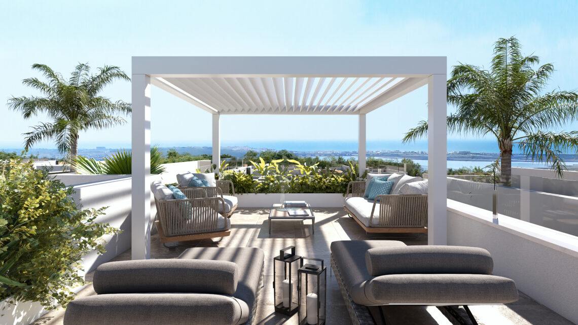 Villa JULIET – Moderne L-förmige Villa mit Privatem Pool und Stilvollem Wohnkomfort in Ciudad Quesada