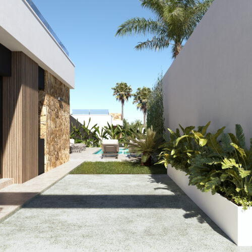 Villa JULIET – Moderne L-förmige Villa mit Privatem Pool und Stilvollem Wohnkomfort in Ciudad Quesada