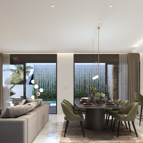 Villa JULIET – Moderne L-förmige Villa mit Privatem Pool und Stilvollem Wohnkomfort in Ciudad Quesada