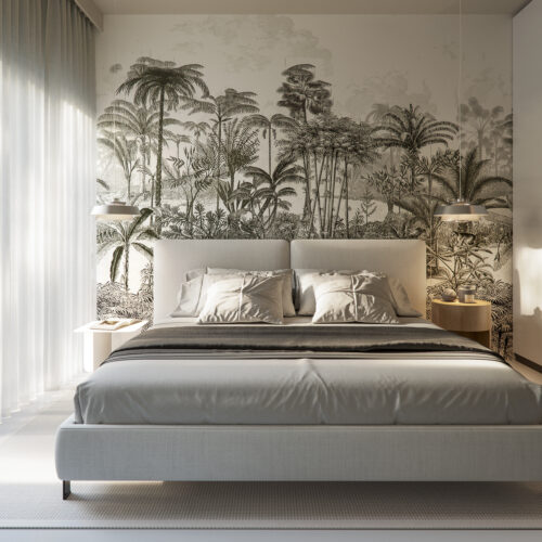 Moderne Design-Villen mit Solarium und Garten