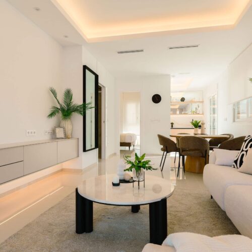 Moderne 3-Zimmer Doppelhaushälfte in der Wohnanlage Olga Centro mit Garten und Gemeinschaftspool