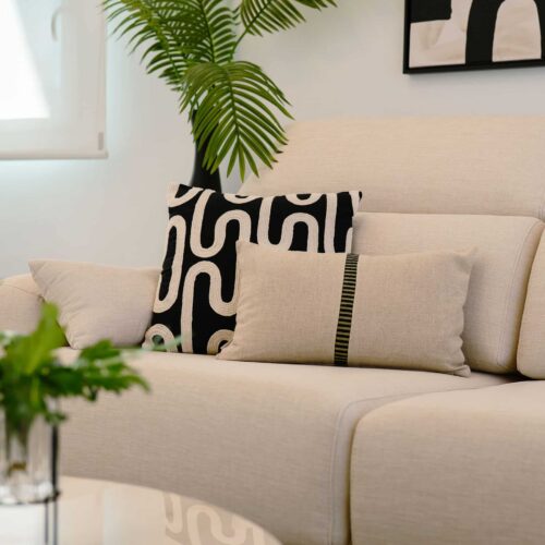 Moderne 3-Zimmer Doppelhaushälfte in der Wohnanlage Olga Centro mit Garten und Gemeinschaftspool