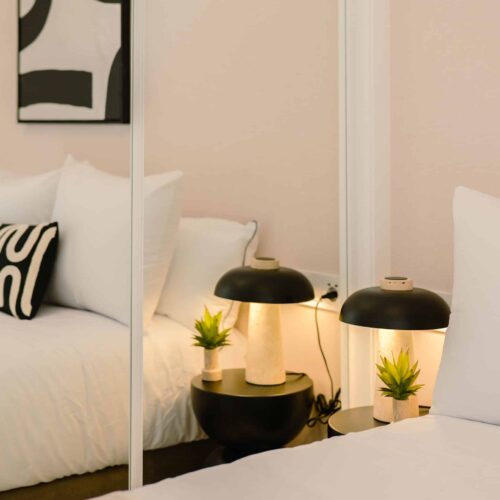 Moderne 3-Zimmer Doppelhaushälfte in der Wohnanlage Olga Centro mit Garten und Gemeinschaftspool