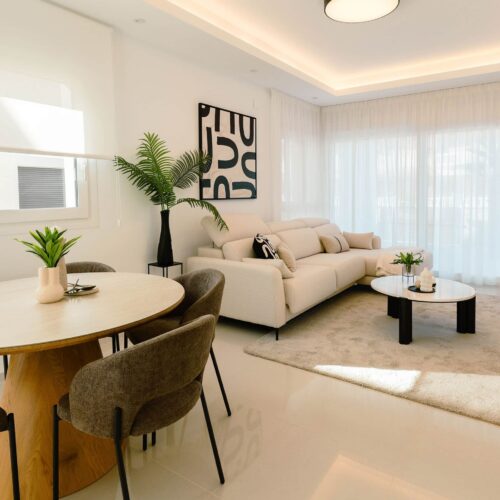 Moderne 3-Zimmer Doppelhaushälfte in der Wohnanlage Olga Centro mit Garten und Gemeinschaftspool