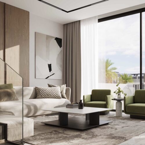 Reportage Village Abu Dhabi – Exklusive Townhouses mit privatem Pool in Khalifa City