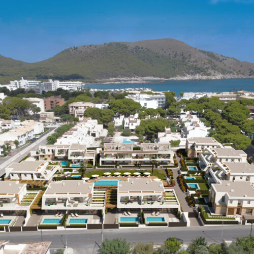 Doppelhaushälften in privilegierter Lage an der mallorquinischen Küste