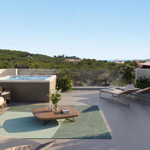 Neubau-Apartments in Cala Lliteres – 250 m zum Meer in idyllischer Lage