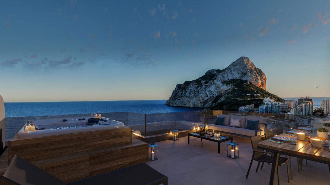 3-Zimmer-Apartment in Calpe