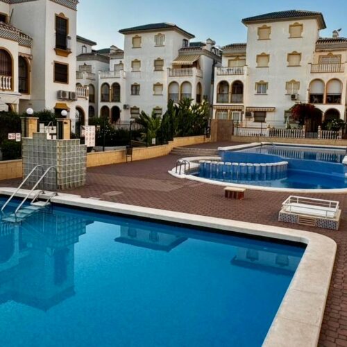 Duplex in Molino Blanco mit Meerblick, Solarium und Strandnähe