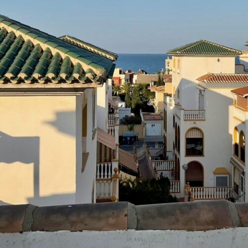 Duplex in Molino Blanco mit Meerblick, Solarium und Strandnähe