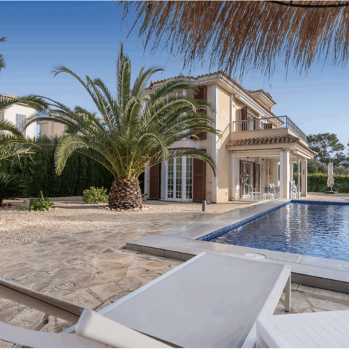Mediterrane Villa mit Ferienvermietlizenz und beheiztem Pool in Cala Murada