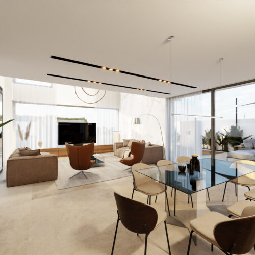 Exklusive Neubauvilla mit Pool und Chill-out-Bereich in La Zenia