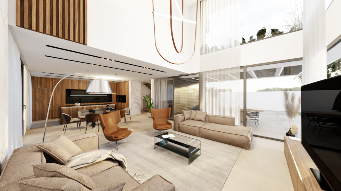 Exklusive Neubauvilla mit Pool und Chill-out-Bereich in La Zenia