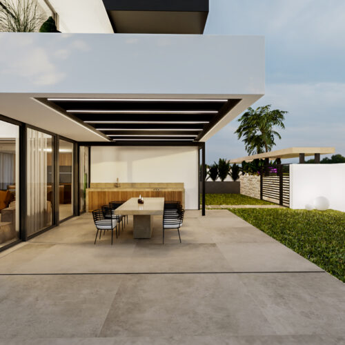 Exklusive Neubauvilla mit Pool und Chill-out-Bereich in La Zenia