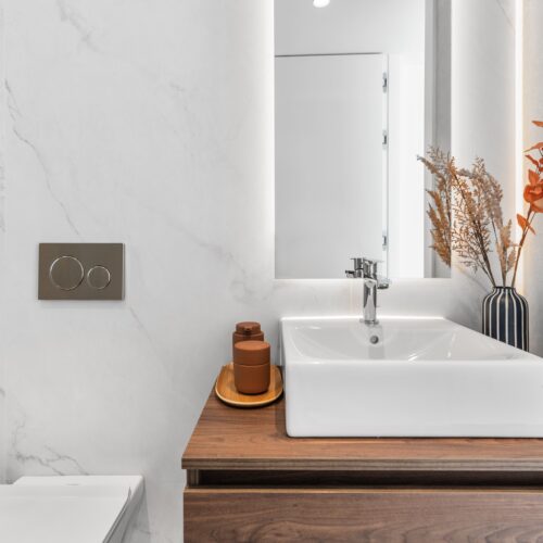 Architektonische Designvilla mit Panorama-Meerblick in Altea