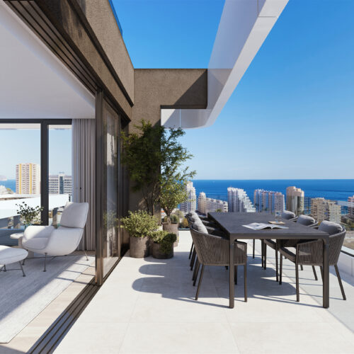 Allure Calpe – Luxuriöses 2-Zimmer-Apartment mit Pool und Meerblick