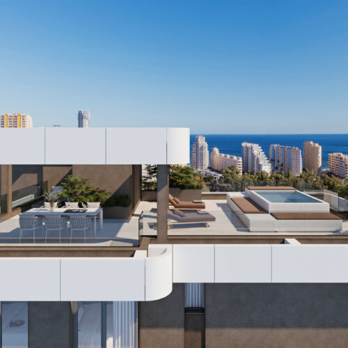 Allure Calpe – Luxuriöses 2-Zimmer-Apartment mit Pool und Meerblick