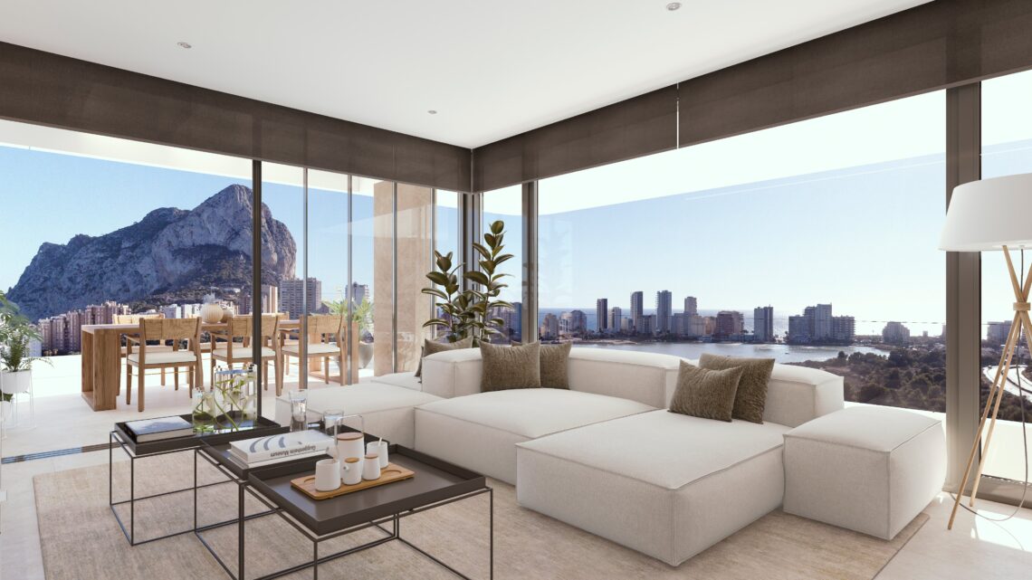 Allure Calpe – Luxuriöses 2-Zimmer-Apartment mit Pool und Meerblick