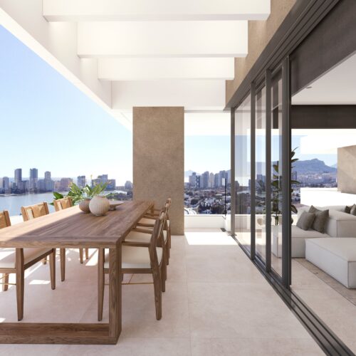 Allure Calpe – Luxuriöses 2-Zimmer-Apartment mit Pool und Meerblick