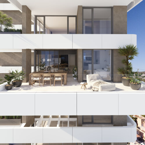 Allure Calpe – Luxuriöses 2-Zimmer-Apartment mit Pool und Meerblick