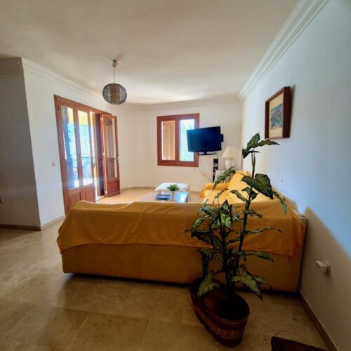 Wohnung mit Terrasse und Flussblick nahe Strand in Porto Cristo