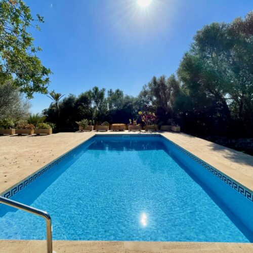 Fantastische Finca mit Meerblick und Pool zwischen S’Alqueria Blanca und Santanyí