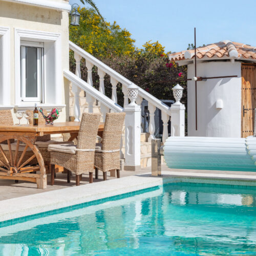 Luxusvilla mit Panorama-Meerblick, Wintergarten & Pool in Bestlage von Jávea