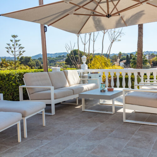 Luxusvilla mit Panorama-Meerblick, Wintergarten & Pool in Bestlage von Jávea