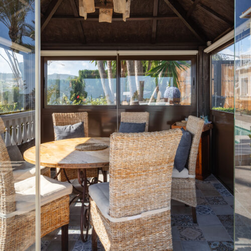 Luxusvilla mit Panorama-Meerblick, Wintergarten & Pool in Bestlage von Jávea