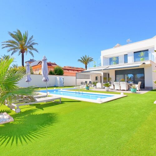 Exklusive Villa in erster Meereslinie mit Pool und traumhaftem Blick auf das Mar Menor