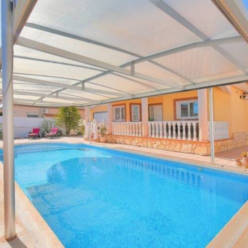 Freistehende Ferienvilla mit Pool nur wenige Schritte vom Mar Menor