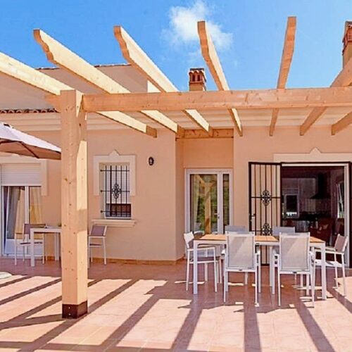 Ferienvilla mit Panoramablick und privatem Pool am Mar Menor