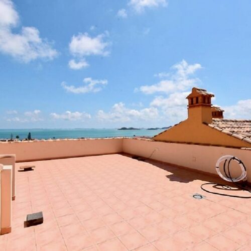Ferienvilla mit Panoramablick und privatem Pool am Mar Menor