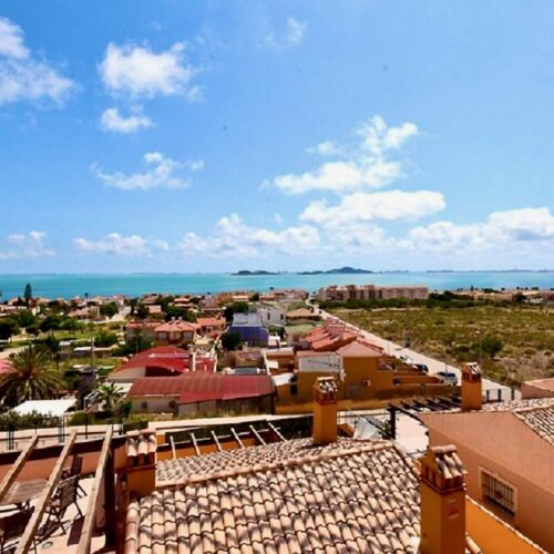Ferienvilla mit Panoramablick und privatem Pool am Mar Menor