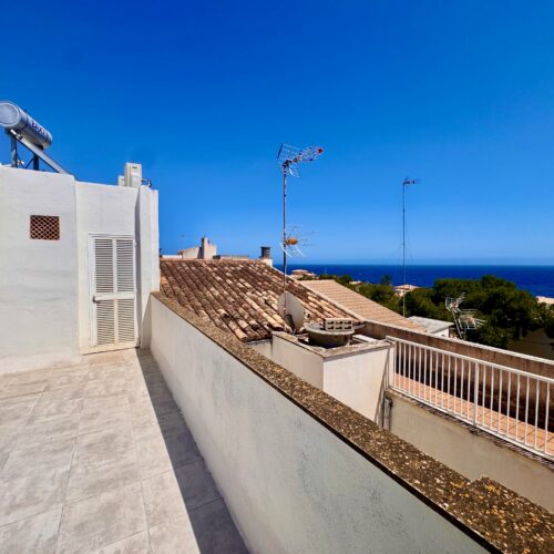 Stilvolle Wohnung mit Dachterrasse und Meerblick in Porto Cristo