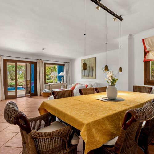 Mediterrane Villa mit Gästeapartment und Meerblick in Cala Santanyí