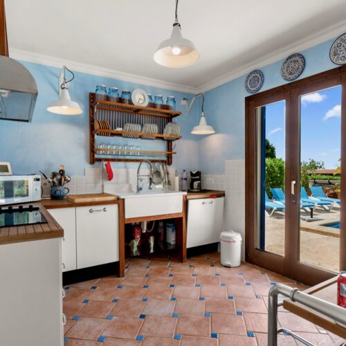 Mediterrane Villa mit Gästeapartment und Meerblick in Cala Santanyí