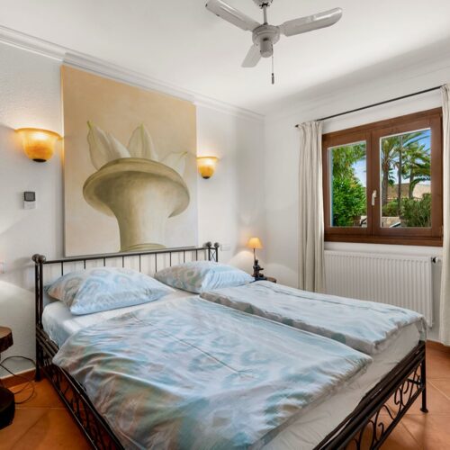 Mediterrane Villa mit Gästeapartment und Meerblick in Cala Santanyí