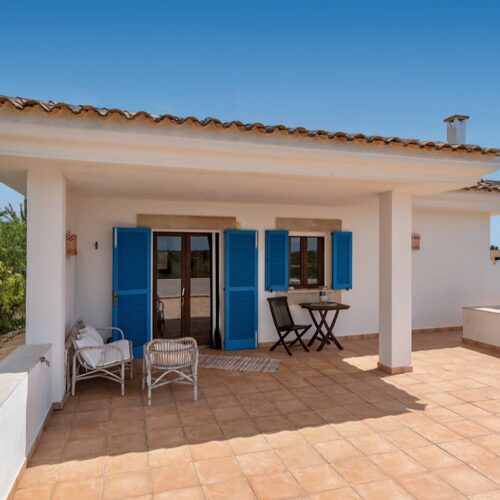 Mediterrane Villa mit Gästeapartment und Meerblick in Cala Santanyí