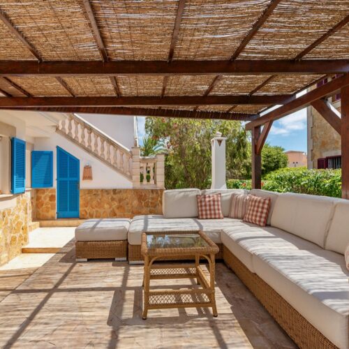 Mediterrane Villa mit Gästeapartment und Meerblick in Cala Santanyí