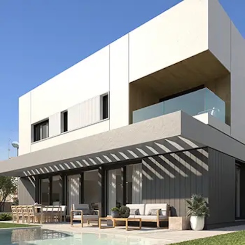 Exklusive Neubauvilla mit privatem Pool und Dachterrasse in Puig de Ros