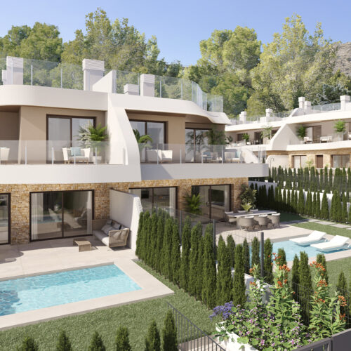 MODERNE VILLA MIT PRIVATEM GARTEN UND POOL IN PEGUERA